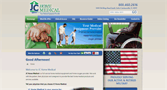 Desktop Screenshot of jchomemedical.com